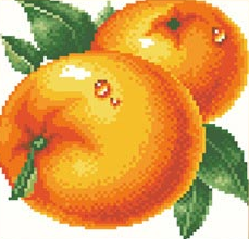 7297 Апельсин (алмазная мозаика)
