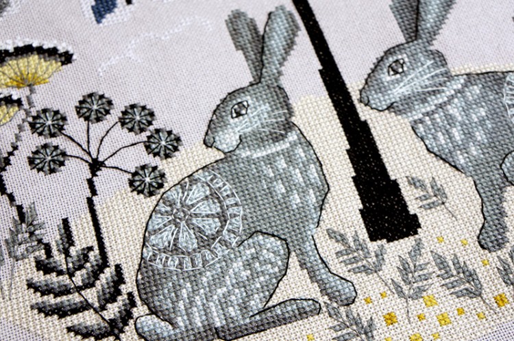 03.017.07 Пара зайцев