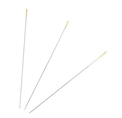 Иглы Pony для бисера длинные, размер 12