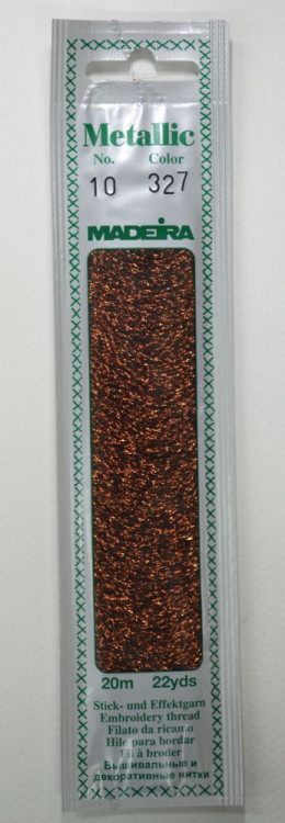 MADEIRA Metallic Perle №10 цвет 327