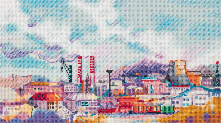 ГМ-7358 Индустриальный пейзаж