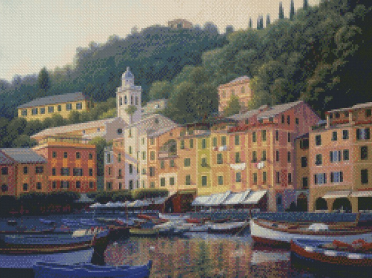 52425 Portofino Afternoon (счётный крест)