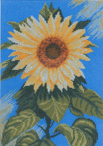 Lanarte 35045 Sunflower on Blue