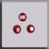 Mill Hill 13106 Round Scarlet Crystal Treasure