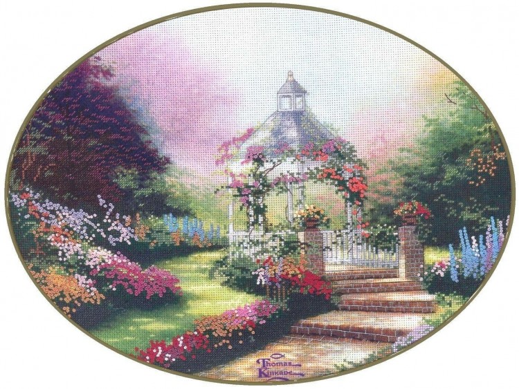 51163 Hidden Gazebo (частичная вышивка)