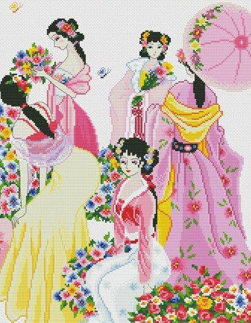 R072 All flowers bloom together