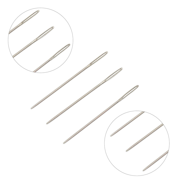 Иглы гобеленовые Pony, размер 24, простое ушко