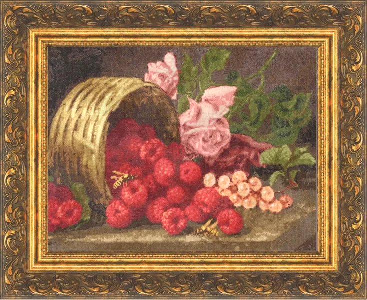 СМ-013 Розы и малина 