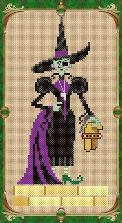 The Wicked Witch of the West (схема)
