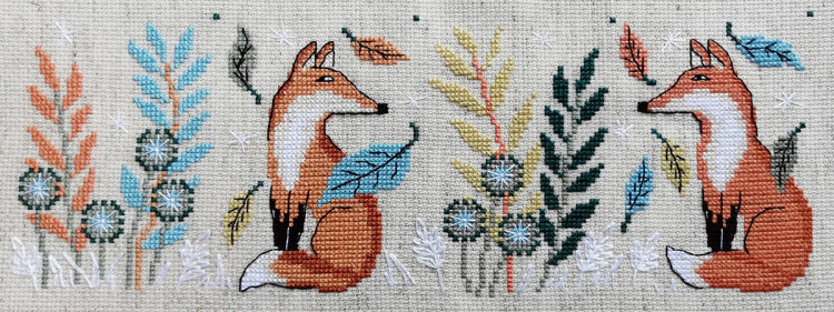 21.002.21 Карандашница Лисы